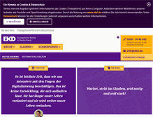 Tablet Screenshot of ekd.de
